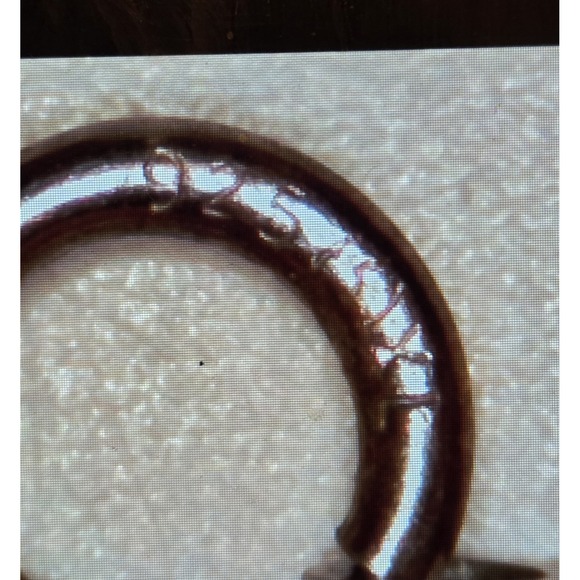 Vintage Ornate Sterling Silver Unicorn Pendant On 18" Sterling XL Necklace - Picture 6 of 7